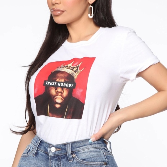 Fashion Nova Tops - Biggie t-shirt
